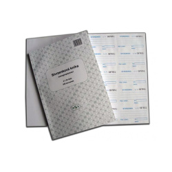 Stvrzenková kniha MSK propis./E