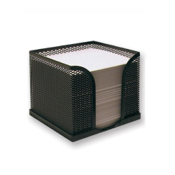 Stojánek drátěný na bločky Techo černý