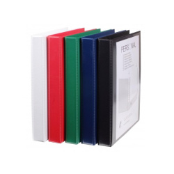 Pořadač A4 4-kroužky 2cm Personal D15 černý /E