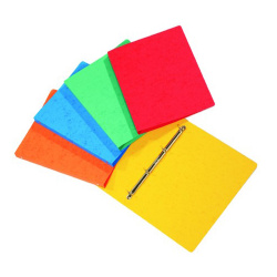 Pořadač A4 4-kroužky 2cm prešpán zelený/E