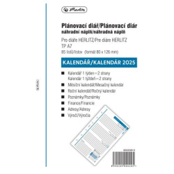 Náplň do diáře A7 Herlitz