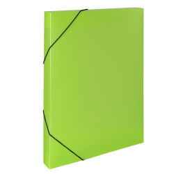 Mapa 253 s gumou Opaline 3,5cm zelená /E