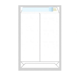 Obálka B4 Xdno bílá lepící