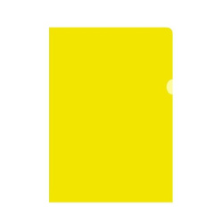 Obal L A4 180mic silný žlutý