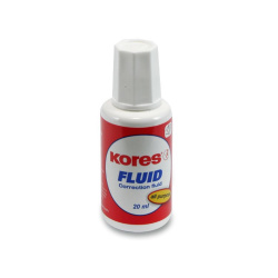 Korekční lak 20ml Fluid Kores štěteček