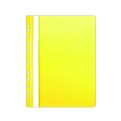 Rychlovazač s euroděrování A4 žlutý/E