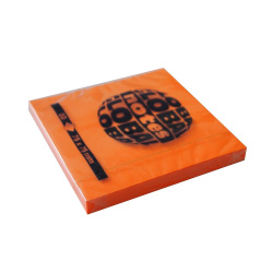 Bloček samol. 75x75/80 neon oranžový/E