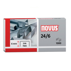 Drátky 24/6 1000ks Novus