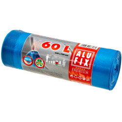 Sáčky do koše 60L/15ks zatahovací