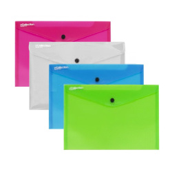 Desky s drukem A4 průhledné barevné