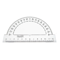 Úhloměr 180 stupňů