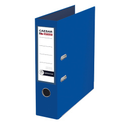 Pořadač A4 8 cm páka CAESAR OFFICE SENÁTOR prešpán modrý/E