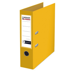 Pořadač A4 8 cm páka CAESAR OFFICE SENÁTOR prešpán žlutý/E