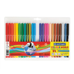 Fixy Centropen vypratelné 24 ks /E