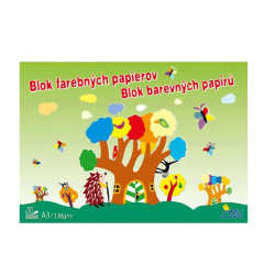 Skicák A3 20listů barevný