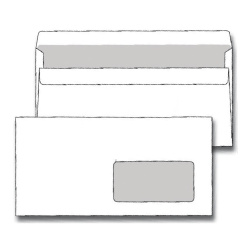 Obálka DL samol.s oknem /50ks