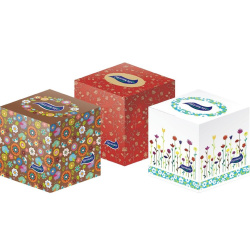 Kapesníčky papírové kosmetické třívrstvé 60ks Harmony