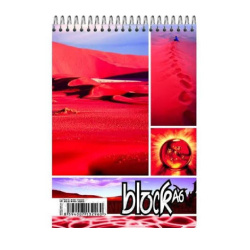 Blok spirála A6 linka 70 listů horní