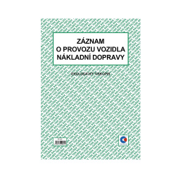 Záznam o provozu nákl.dopravy A4 Baloušek