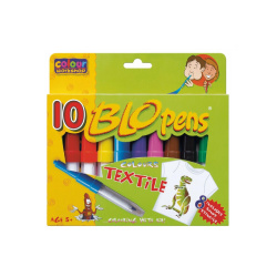 Fix foukací na textil 10 barev