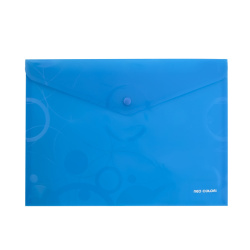 Desky s drukem A4 NeoColori modré /E