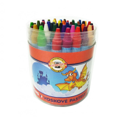 Voskovky 48ks kulaté Koh-I-Noor/E