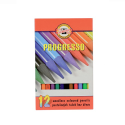 Pastelky Progresso KoH-I-Noor 12ks /E