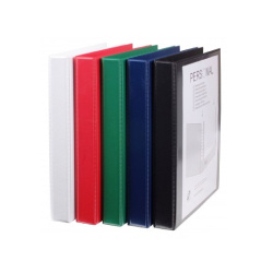 Pořadač A4 4-kroužky 2,5cm Personal D15 bílý/E