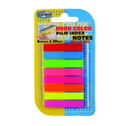 Záložka samolepící 8x45mm neon/E