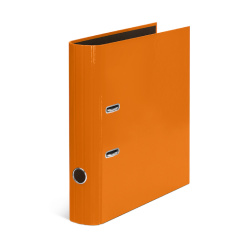 Pořadač A4 7,5cm páka kulatý hřbet oranžový