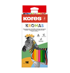 Pastelky trojhranné Kores 12ks/E