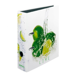 Pořadač A4 8cm páka Herlitz Limetka /HE