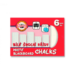 Křída bílá 6ks /E
