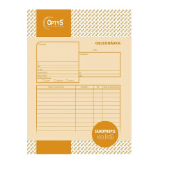 Objednávka A5 NCR Optys