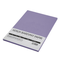 Papír barevný A4 80g pastel fialový 100ls xerox