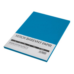 Papír barevný A4 80g tm. modrá 100ls xerox/E