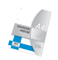Náplň do karis bloku A4 čistá
