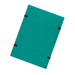 Desky s tkanicí A4 prešpán Caesar Office zelené