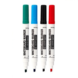 Popisovač stíratelný Centropen 8569 sada 4ks/E