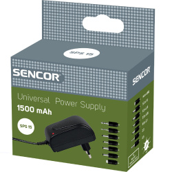 Sítový adaptér 1500mA Sencor /E