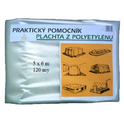 Plachta PE 5x6m 120µm /E