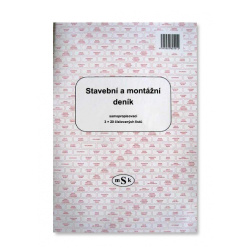 Stavební a montářní deník 401 MSK /PA /E