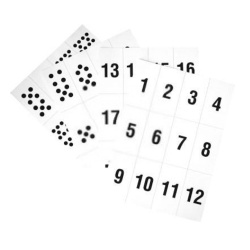 Číslice vystřihovací 1-117