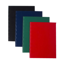 Desky zakládací se záložkami svislá A4 PVC černá/E