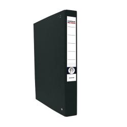 Pořadač A4 4-kroužky 4,2cm CAESAR OFFICE prešpán černý