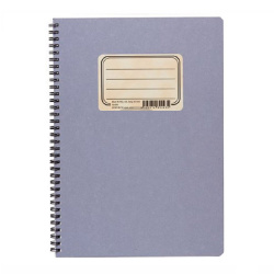 Blok A5 spirála Retro čistý 50 listů