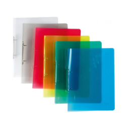 Pořadač A4 2-kroužky 2cm polypropylen kouřový /E