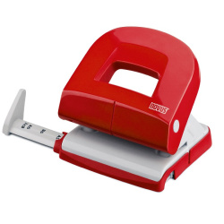 Děrovačka 16 listů Novus E16 červený /E