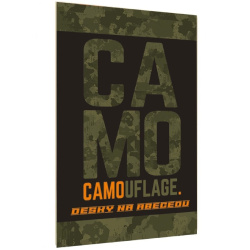 Desky na písmenka Camo