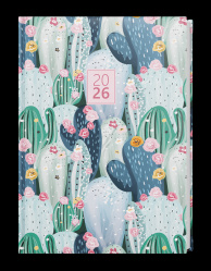 Diář 2026 týdenní A5 Oskar-lamino Kaktus